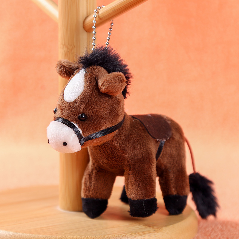 Simulated Pony Plush Toy Pendant - Image 4