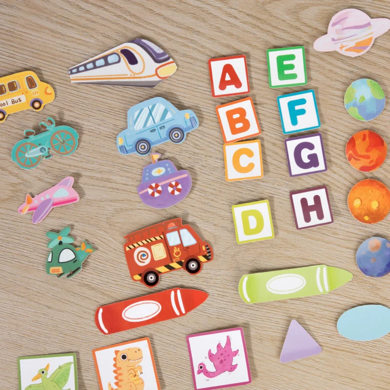 Quiet Sticker Book Busy Book Children's Treasure Handmade Sticker Book Montessori Early Education Enlightenment Toy - Image 4