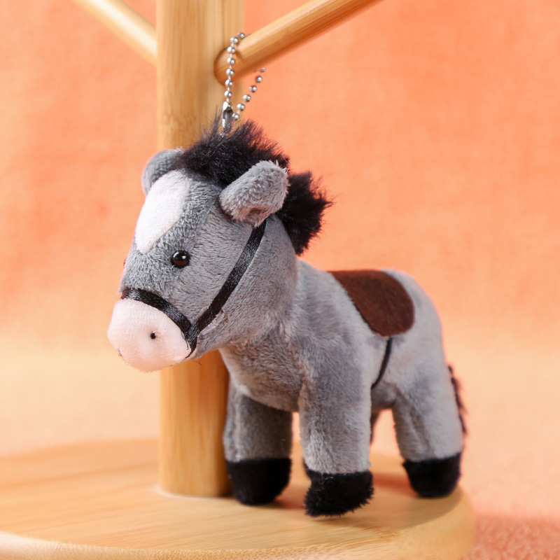 Simulated Pony Plush Toy Pendant - Image 2