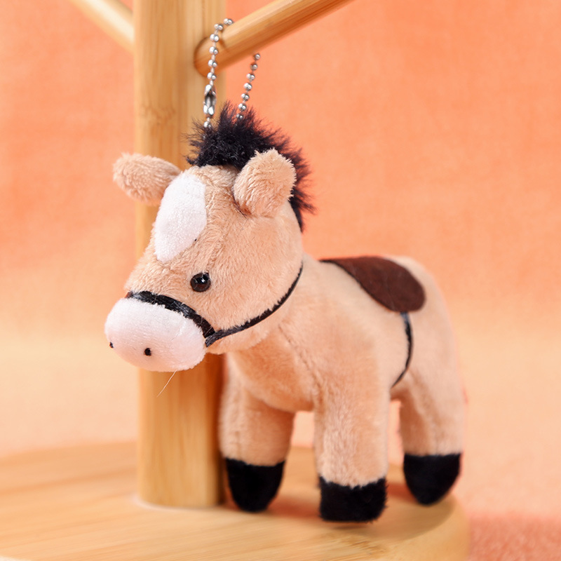 Simulated Pony Plush Toy Pendant - Image 3
